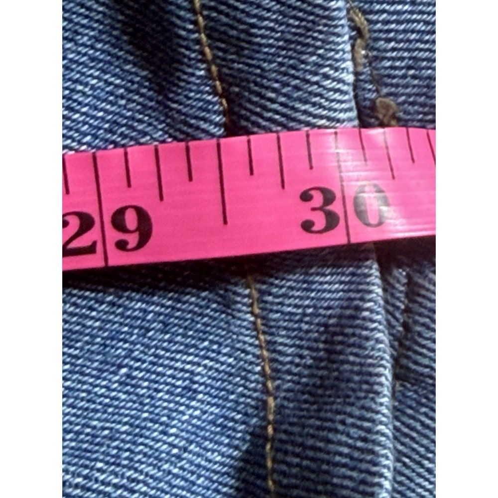 True Religion Ricky Big T Jeans 32 Blue Flap Pocket Relaxed Straight - Picture 5 of 8